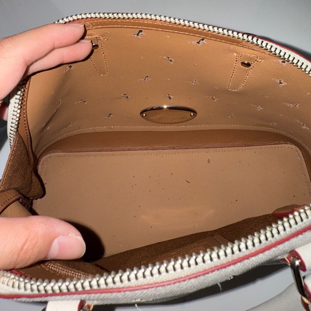 Coach Sierra Perforated Butterfly Mini Satchel - Picture 8 of 8